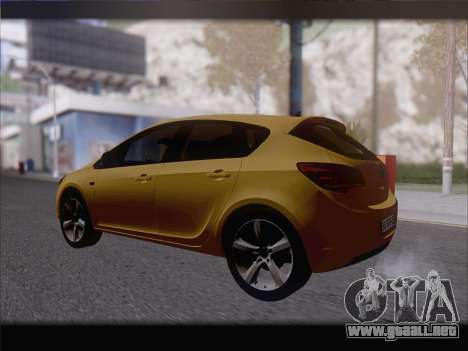 Opel Astra J 2011 para GTA San Andreas