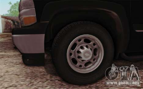 Chevrolet Suburban FBI para GTA San Andreas