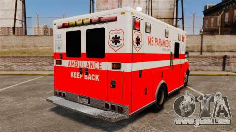 Brute Ambulance FDLC [ELS] para GTA 4