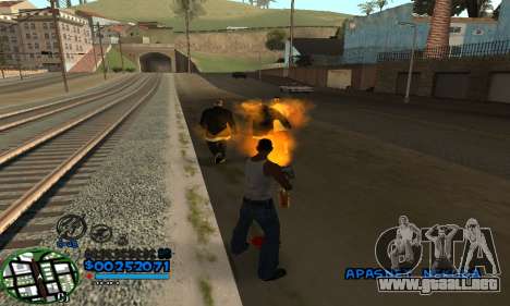 C-HUD CutHot para GTA San Andreas