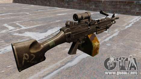 Ametralladora ligera M249 vi para GTA 4