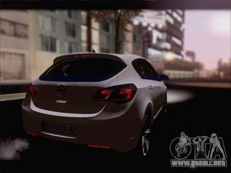 Opel Astra J 2011 para GTA San Andreas