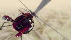 Helicóptero de ataque buitre de GTA 5 para GTA San Andreas