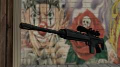 Snajperckaâ rifle negro para GTA San Andreas