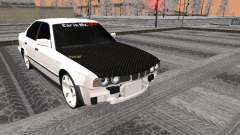 BMW 535i negro para GTA San Andreas