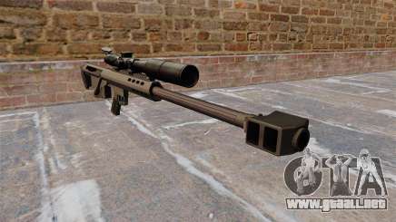 Rifle de francotirador Barrett M95 para GTA 4