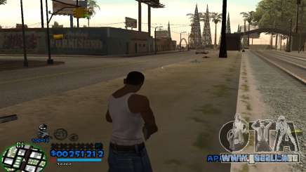 C-HUD CutHot para GTA San Andreas