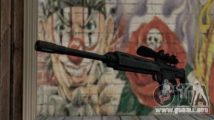 Snajperckaâ rifle negro para GTA San Andreas