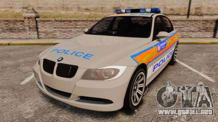 BMW 330 Metropolitan Police [ELS] para GTA 4