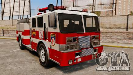 Camión de bomberos para GTA 4