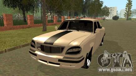 GAZ 31105 Volga Negro de la Raya para GTA San Andreas