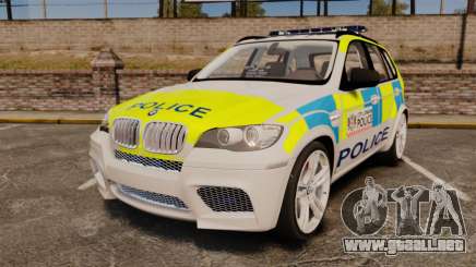 BMW X5 City Of London Police [ELS] para GTA 4