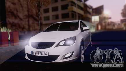 Opel Astra J 2011 para GTA San Andreas