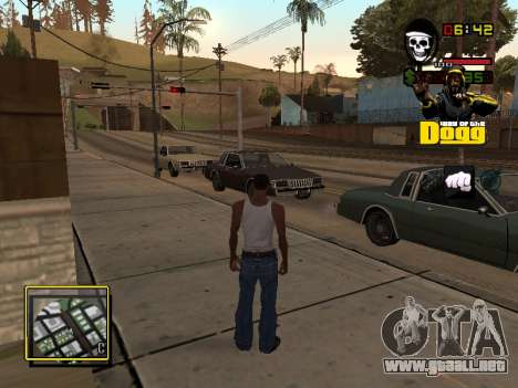 C-HUD Snoop Dogg para GTA San Andreas