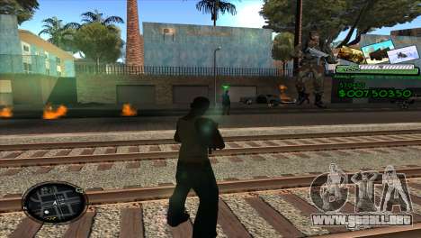 C-HUD Army para GTA San Andreas