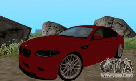 BMW M5 F10 v1.1 para GTA San Andreas