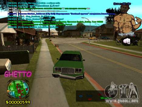 C-HUD 2pac para GTA San Andreas
