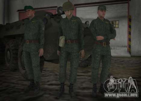 El ejército ruso moderno para GTA San Andreas