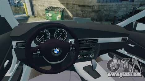 BMW 330i Touring Metropolitan Police [ELS] para GTA 4