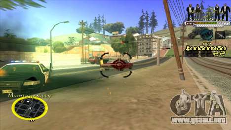 C-HUD Municipality para GTA San Andreas