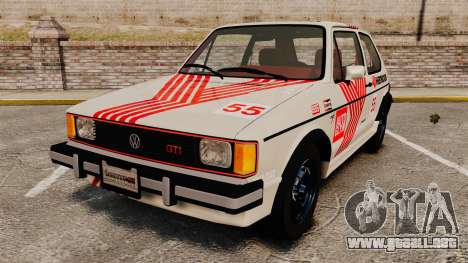 Volkswagen Rabbit GTI 1984 para GTA 4