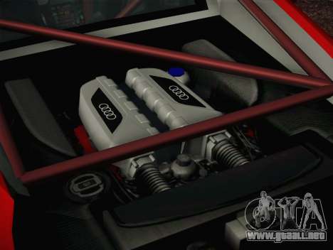 Audi R8 LMS Ultra W-Racing Team Vinyls para GTA San Andreas
