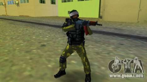 Soldado de las fuerzas especiales para GTA Vice City