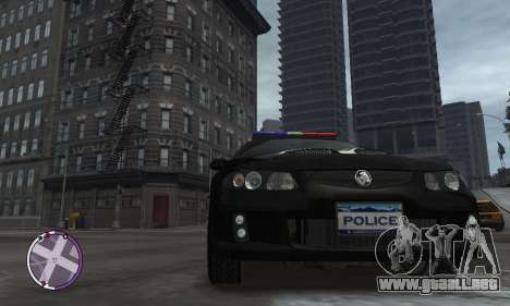 Holden Monaro CV8-R Police para GTA 4