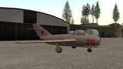 MiG 15 Bis para GTA San Andreas