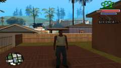 C-HUD Gangster by NickQuest para GTA San Andreas