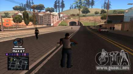C-HUD Maket para GTA San Andreas