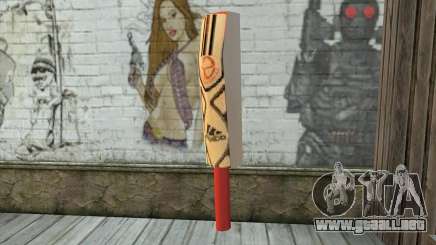 Adidas Cricket Bat para GTA San Andreas