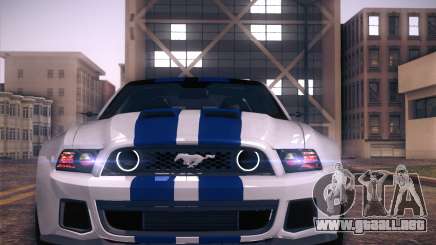 Ford Mustang 2013 - Need For Speed Movie Edition para GTA San Andreas