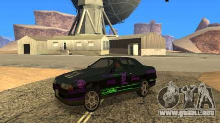 Equipo de Luni vinilos para Elegy para GTA San Andreas