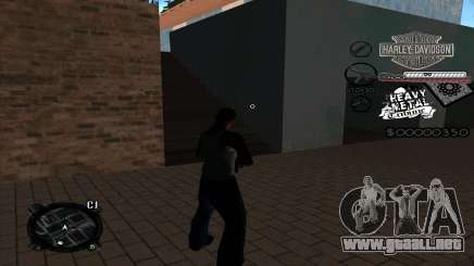 C-Hud Heavy Metal para GTA San Andreas