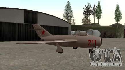 MiG 15 Bis para GTA San Andreas