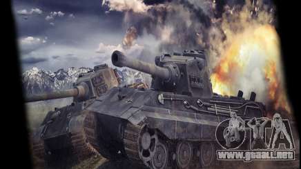 Menú de World of Tanks para GTA San Andreas