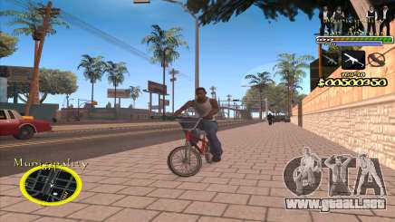 C-HUD Municipality para GTA San Andreas