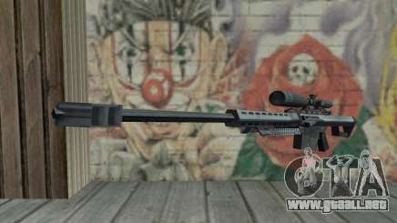 M82A1 Barret .50cal para GTA San Andreas