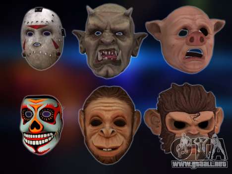 GTA V Masks para GTA San Andreas