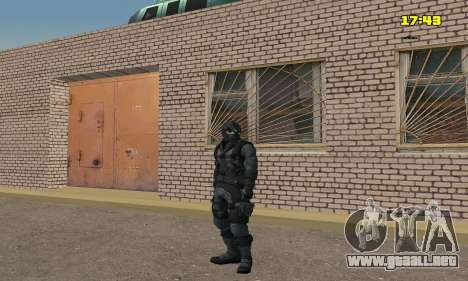 Arquero de juego Splinter Cell conviction para GTA San Andreas