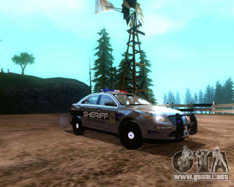 Ford Interceptor Los Santos County Sheriff para GTA San Andreas