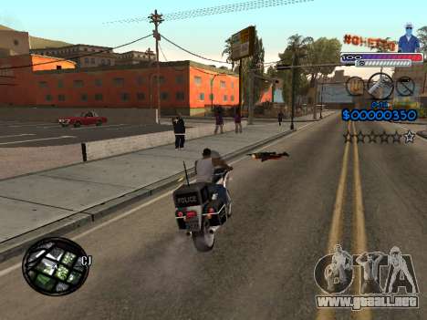 El nuevo C-HUD Ghetto para GTA San Andreas
