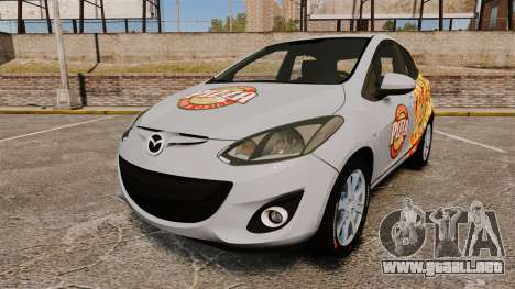 Mazda 2 Pizza Delivery 2011 para GTA 4