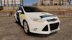 Ford Focus 2013 Hungarian Police [ELS] para GTA 4