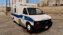 Brute Speedo TEMS Ambulance [ELS] para GTA 4