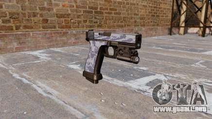 La Pistola Glock 20 Blue Tiger para GTA 4