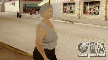 Mujer de edad avanzada para GTA San Andreas