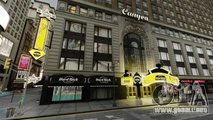 El Hard Rock cafe en times square para GTA 4