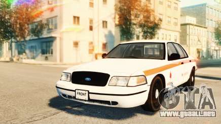 Ford Crown Victoria 2007 Vodafone para GTA 4